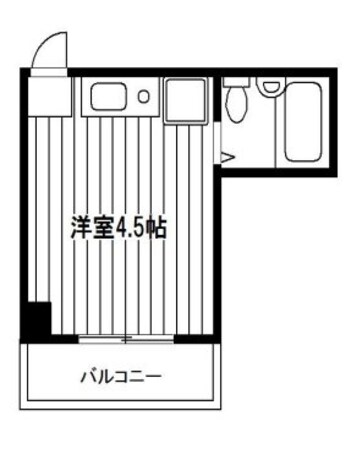 ヴィラ河合の物件間取画像